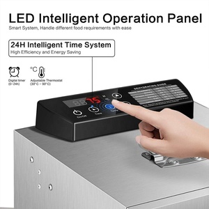 <span class=keywords><strong>Deshidratador</strong></span> de Alimentos <span class=keywords><strong>Eléctrico</strong></span> KAKOOL de 220V, Acero Inoxidable, con 6 Bandejas, Mini <span class=keywords><strong>Deshidratador</strong></span> de Frutas para el Hogar, Certificado CE, 300W, Clase D de Energía, hasta 90°C - Product Image 3