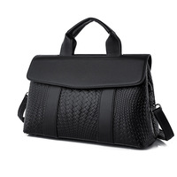 Sac à main pour femme, tendance, texture tissée, grand sac fourre-tout, grande capacité, sac à bandoulière haut de gamme, personnalisé, pour le travail et les trajets quotidiens, en polyester