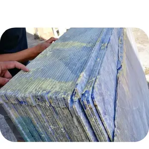 Teknologi Paten Blok Langsung Memotong 3 - 8 Mm Besar Tipis Marmer Nyata Slab