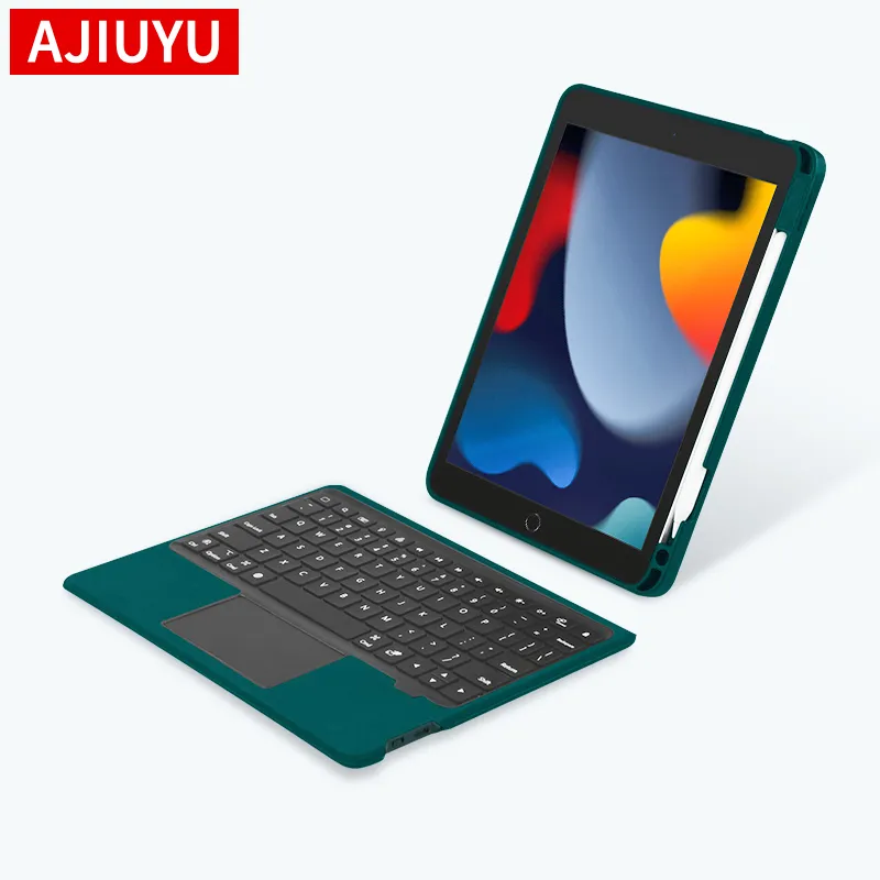 AJIUYU Magic Keyboard For iPad 10.2 Inch 9th 2021 2019 2020 8th 7th Air3 10.5 Keyboard Case Touch Backlight Tablet Smart Cover