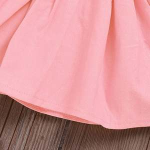 Vestidos de Verano de Algodón para Niñas, Mujeres y Damas, Conjuntos de 2 Piezas con Lazo y Diadema - Product Image 5