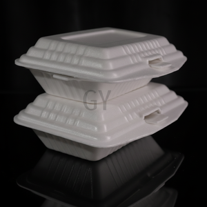 Caja de Espuma para Alimentos, Caja para Llevar, Caja para Comida Rápida, Contenedor de Espuma Desechable, Contenedor de Alimentos de Espuma, Caja para Comida, Contenedores para Almuerzo, Loncheras - Product Image 6
