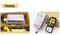 Mini télécommande radio à 2 boutons IP66 pour grue hydraulique industrielle, camion, débroussailleuse