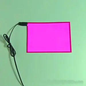 Écrans d'affichage personnalisés LED bande de rétroéclairage Super mince lumineux étanche EL Light up feuille de rétroéclairage pour les produits EL