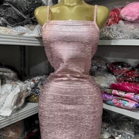 Robe moulante mini pour femme, multicolore, à fines bretelles, col en V, style halter, coupe ajustée, décontractée ou de soirée
