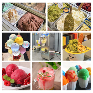 Helado industrial de alto rendimiento de la leche del yogur que hace la máquina ahorro de energía 12L 15L - Product Image 5