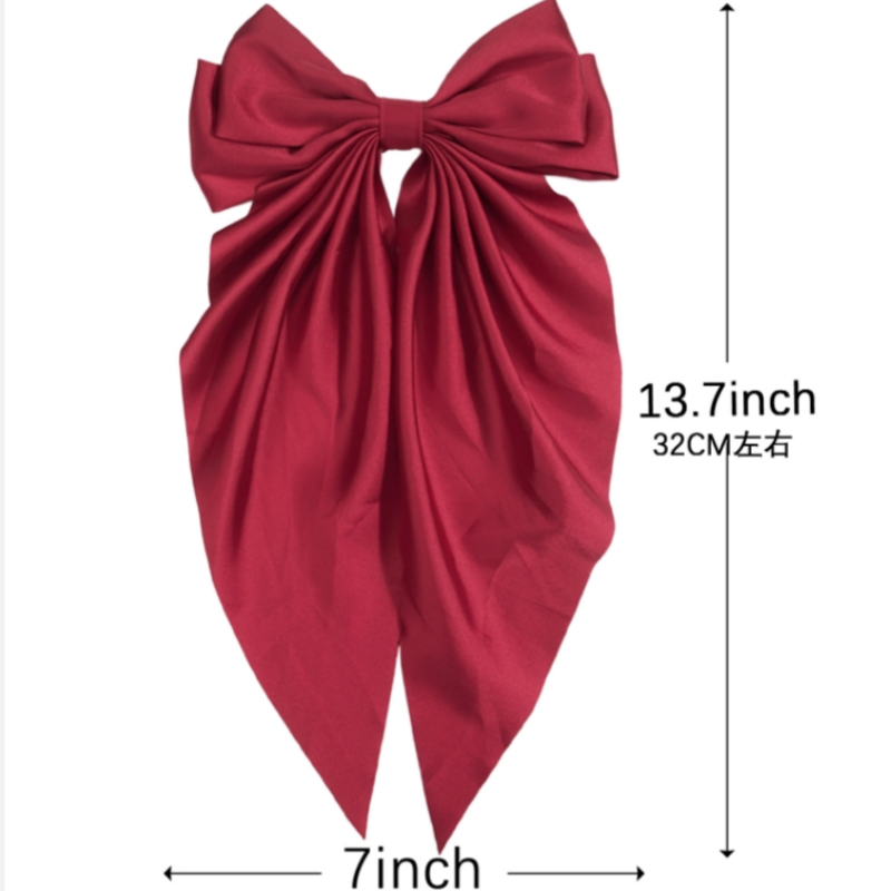 Korean version bow tie hairpins with