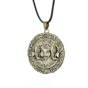 Ciondolo <span class=keywords><strong>Lost</strong></span> Legacy Uncharted Uncharted 4 Drake, Monete d'Oro Antiche, Collana Versatile e di Tendenza - Product Image 5