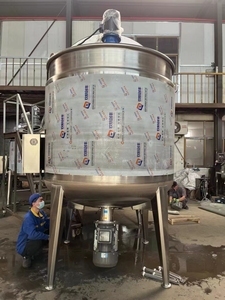 Hinok Industrial Manufacturer Good at Stir Thick Liquid <strong>Grease</strong> <strong>Making</strong> <strong>Machine</strong> Low Speed Mixing Tank - Product Image 2