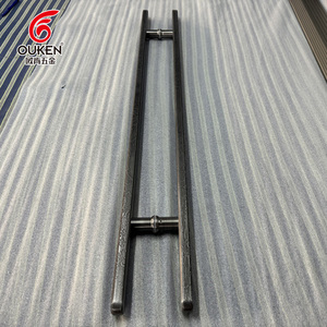 มือจับประตูบ้านโรงแรมทำจากทองเหลืองโบราณแบบคลาสสิกใช้มือจับประตูด้านหลังหรูหราสำหรับหอประชุมภายใน - Product Image 2