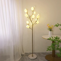 Lampadaire créatif et original en forme de fleur pour chambre à coucher, chevet, mariage, hôtel, restaurant, boutique