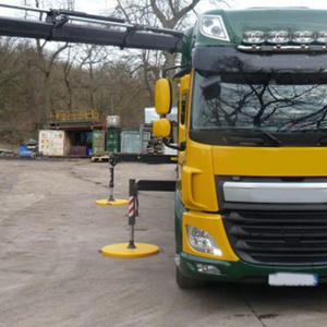 رافعة ثابتة جديدة متينة وطويلة العمر ، دواسات مقاومة للانزلاق ، دواسات رافعة متنقلة UHMWPE ، وسادات مداد - Product Image 5