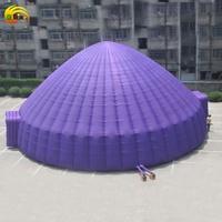 Carpa Inflable Gigante y Yurta Inflable para Espectáculos Circenses y Teatrales