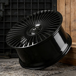 Viaol Roue Forgée en Alliage <span class=keywords><strong>d</strong></span>'Aluminium Multi-Branches Personnalisée Noire avec Flotteur pour Voitures de tourisme <span class=keywords><strong>ROLLS</strong></span> <span class=keywords><strong>ROYCE</strong></span> CULLINAN <span class=keywords><strong>PHANTOM</strong></span> WRAITH - Product Image 1