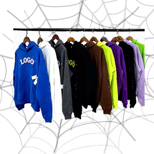 <span class=keywords><strong>Felpa</strong></span> con Cappuccio <span class=keywords><strong>Invernale</strong></span> Spessa con Stampa Puff, Stile Americano High Street, Pesante e Larga, Hip Hop Sportiva da <span class=keywords><strong>Uomo</strong></span> - Product Image 1