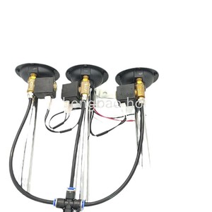 Bocina de aire Shengbao de 3 tubos, 12V, de aluminio, de tono alto, para camiones y coches, para actualización y reequipamiento. - Product Image 5