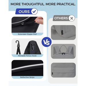 Nueva Bolsa Deportiva para Pickleball con Gancho para Valla, Mochila Cruzada Impermeable para Palas y Pelotas - Product Image 6