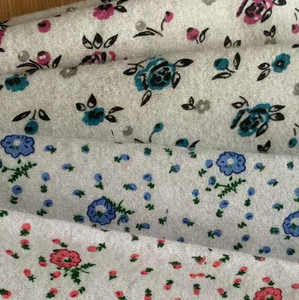 Tissu en coton imprimé à la main fantaisie, motif étoile et animaux de dessin animé mignons pour combinaison de bébé, pyjama pour enfants, textile doux en <span class=keywords><strong>double</strong></span> <span class=keywords><strong>gaze</strong></span> - Product Image 5