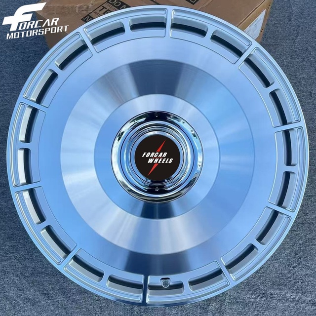 Forcar Luxury Popular Design Silver Custom Aftermarket 17 18 19 20 Inch T6061 5*112 5*114.3 Forged Wheels