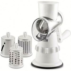 Manual Hand Roller Multi-Functional <b>Vegetable</b> Cutter Rotary Cheese Grater Potato Chopper Fruit <b>Vegetable</b> Slicer Eco-Friendly - Product Image 1