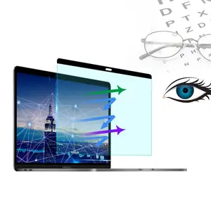 Película protetora de tela para computador blu-ray, filme de proteção contra uv para os olhos diagonal 15.6 polegadas