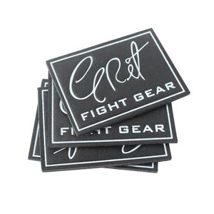 الجملة الرخيصة مخصص تنقش شعار العلامة التجارية حقيقية قطع جلدية تسميات لالجينز والحقائب - Product Image 4