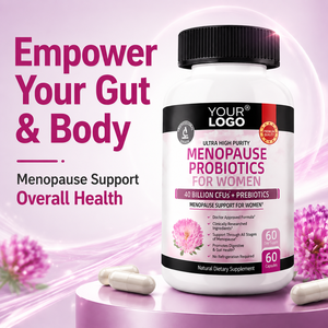 Complément personnalisé pour la ménopause pour femmes, capsules d'équilibre hormonal pour les sueurs nocturnes, les bouffées de chaleur, les changements d'humeur, capsules pour la ménopause - Product Image 5