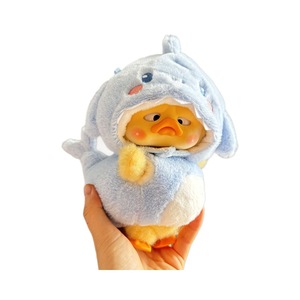 Canard ennuyeux travail série en peluche boîte aveugle petit remplacement jaune mignon robe tenue vêtements seulement vêtements de poupée - Product Image 5