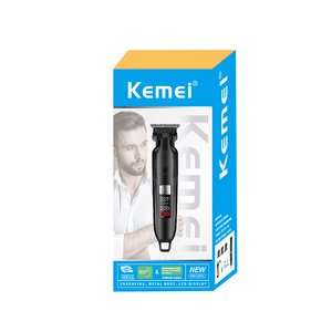 Kemei tagliacapelli ricaricabile da uomo km-2284 Cordless taglio toelettatura Kit rasoio <span class=keywords><strong>barba</strong></span> barbiere professionale - Product Image 3