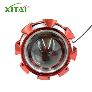 Angel Eye 10W Electric Bike Motorcycle Built-In Angel Devil Eyes Headlights Factory Direct Supply 12-80V