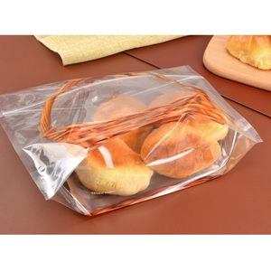 En gros stand up imprimée transparente de pain de boulangerie en plastique sacs d'emballage avec fermeture à glissière - Product Image 5