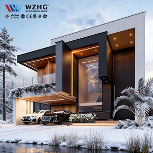 Villa Prefabricada Moderna OEM/ODM, Casas Modulares de Estructura de Acero Ligero, Casas Prefabricadas, Villa de Acero de Lujo Personalizada - Product Image 1