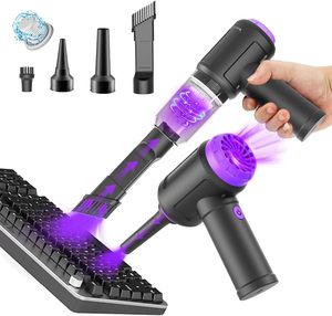 Aspirateur sans fil pour voiture et fenêtres avec une puissance d'aspiration de 12000 Pa, batterie de 7500 mAh, nettoyage à sec, design léger et portable - Product Image 1