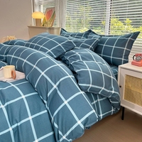 Ensemble de literie imprimé de haute qualité, housse de couette King Size, ensemble de draps en polyester épaissi