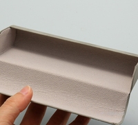 Boîte de rangement pour lunettes de lecture optiques haut de gamme résistante à la pression en cuir rayé rétro faite à la main, marque Huicheng, en vente en stock