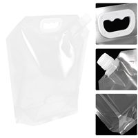 Pochettes Doypack à bec verseur personnalisées en plastique pour liquides, boissons, eau, huile, bière, céréales – 1L, 2L, 3L, 4L, 5L, 10L