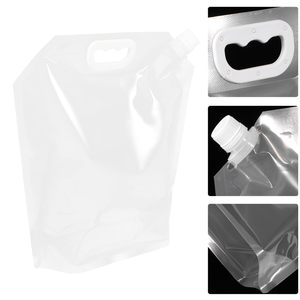 Plástico impreso personalizado 1L 2L 3L 4L <span class=keywords><strong>5</strong></span> <span class=keywords><strong>litros</strong></span> 10L líquido bebida agua <span class=keywords><strong>aceite</strong></span> cerveza galón bebida grano Stand up boquilla bolsa - Product Image 2