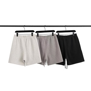 Pantalones Cortos de Algodón Sueltos con Cordón para Hombre, Estilo Americano, Marca de Moda, Colección Primavera/Verano, Línea Dedicada Transfronteriza Essentials - Product Image 2