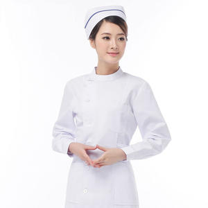 Vente directe d'usine <span class=keywords><strong>Blouse</strong></span> robe fournitures médicales unisexe Premium médecin infirmière robe de laboratoire manteau de laboratoire de haute qualité - Product Image 3