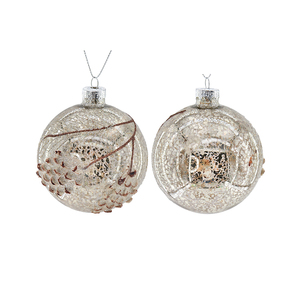 Zhengtian Luxuriant In Design Led decorazione soffitto In vetro appeso decorazioni natalizie palla - Product Image 4