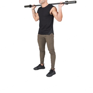 Pantalones Deportivos de Alta Calidad para Hombre, con Cordón en la Cintura, para Correr al Aire Libre, Talla Grande, Color Sólido, Transpirables - Product Image 5