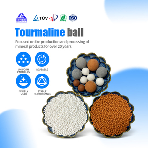 Approvisionnement en <span class=keywords><strong>eau</strong></span> Filtration boule en céramique boule <span class=keywords><strong>de</strong></span> tourmaline pierre médicale magnésium <span class=keywords><strong>calcium</strong></span> sulfite boule - Product Image 1