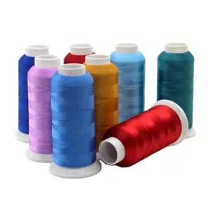 Machine Embroidery Thread hilo para bordar 120D/2 108D/2 100% polyester Embroidery Thread