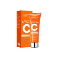 SADOER Nettoyant Visage Purifiant en Profondeur aux Acides Aminés, VC et Acide Hyaluronique, Rafraîchissant et Nettoyant en Profondeur les Pores