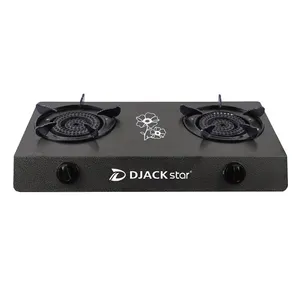DJACK STAR 8042-F40 gas cooker 2 burner sales reasonable price burner gas cooker stove
