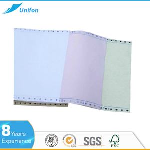 Papel de Impresión Continua para Computadora, Papel Autocopiativo sin Carbón, el Más Popular, de 5 Capas, de Color - Product Image 4