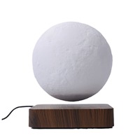 Lampe Lune à Lévitation Magnétique Haut de Gamme pour la Décoration Intérieure, Matériau ABS, Faite à la Main, Style Moderne Minimaliste Créatif, Idéale pour le Dropshipping