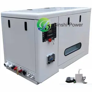 6kw 6kva Heavy Duty Silent Marine Diesel Generator with Canopy Sea Water Cooing Diesel Generator for Boat