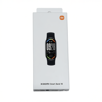Smart Band 10 Layar AMOLED Sentuh Silikon Fashion Unisex Pelacak Kebugaran Monitor Detak Jantung Pelacak Tidur IPX-8