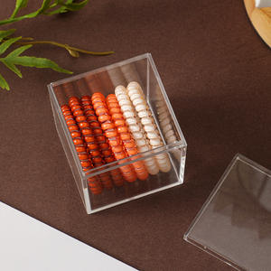 Jiamu Offre spéciale Paquet de boîte Accessoires pour cheveux Filles Aucun dommage Cheveux Simple Haute Élastique Style Coréen Spirale Attaches Téléphone - Product Image 5